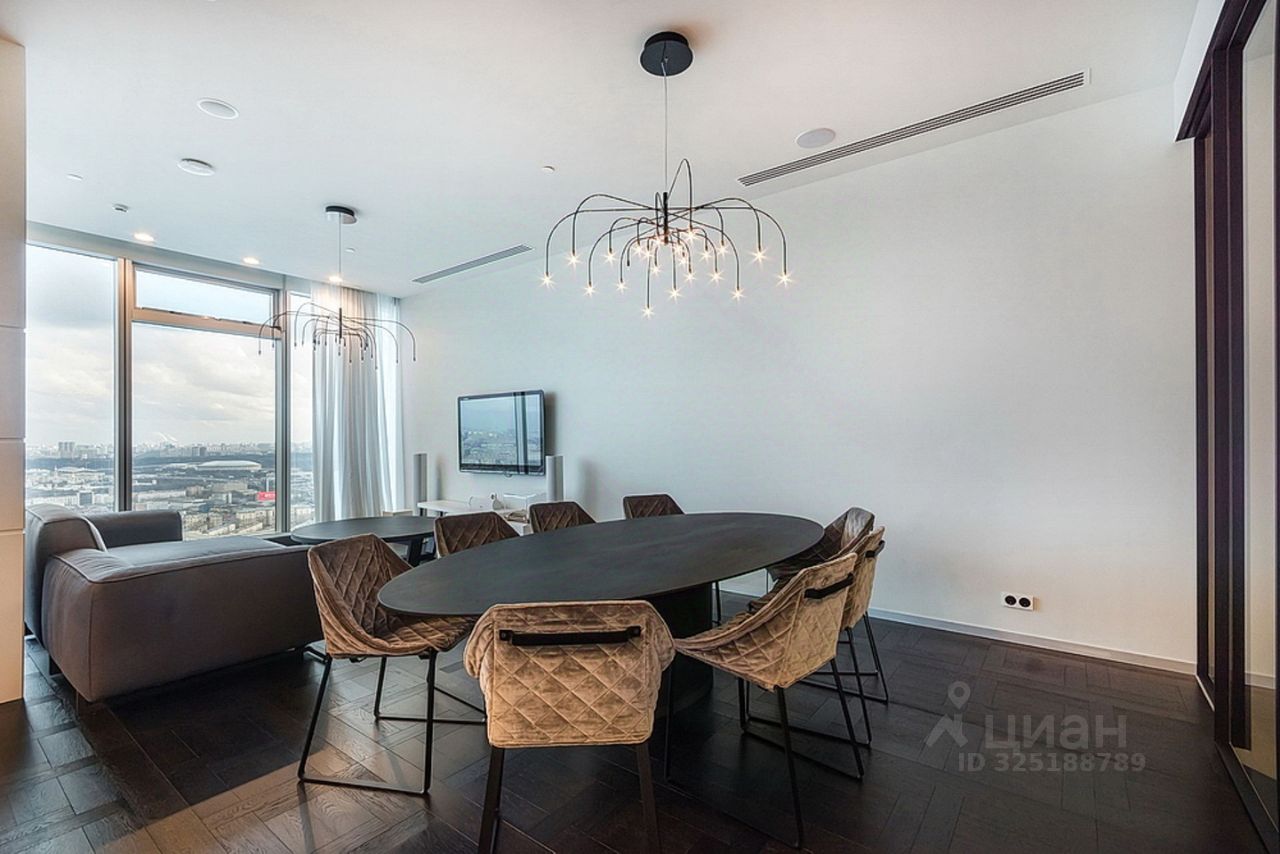 Продажа 4-комн квартиры на вторичном рынке набережная Пресненская, 6с2