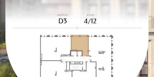 1-комн квартира Фрунзенская 1-я ул,  д. 3А с2