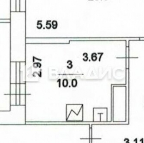 2-комн квартира ул Профсоюзная,  д. 58,  к. 4