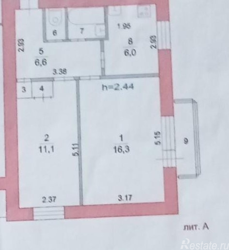 Продажа 2-комн квартиры на вторичном рынке г. Жуковский, Мясищева ул., 8, к 5