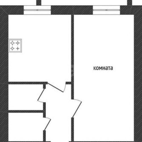 1-комн квартира Гостинополье, 41А-006,  д. 12