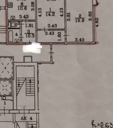 2-комн квартира проспект Энтузиастов, 31к3