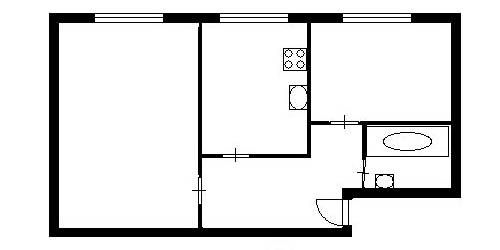 2-комн квартира проспект Авиаконструкторов, 11К1