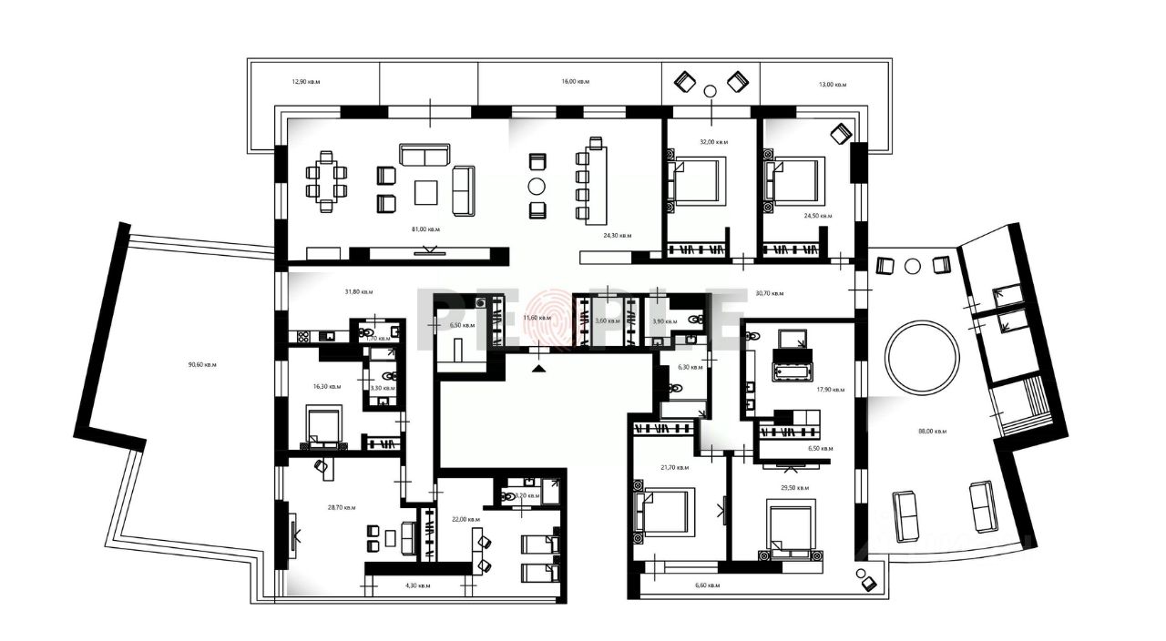 Продажа 5-комн квартиры на вторичном рынке Минская улица, 2Вк6