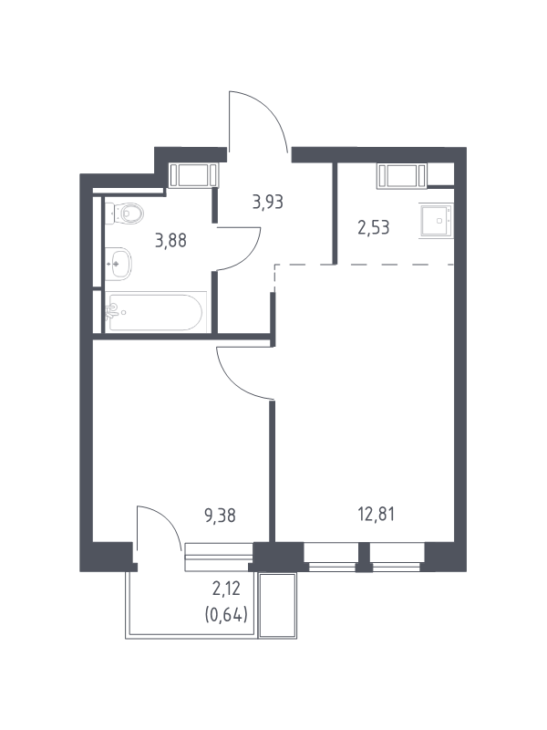 Продажа 1-комн квартиры в новостройке Путилково д., Путилковское ш.,  к. 28