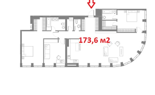 Продажа 4-комн квартиры на вторичном рынке Дружинниковская улица,  д. 15
