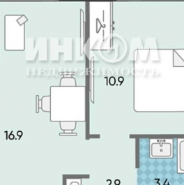 Продажа 1-комн квартиры на вторичном рынке ул Производственная,  д. 17А,  к. 3