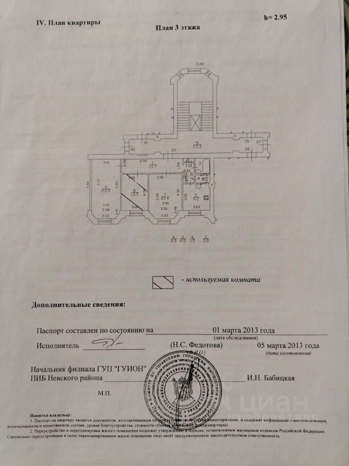 Продажа 3-комн квартиры на вторичном рынке улица Бабушкина, 81к1