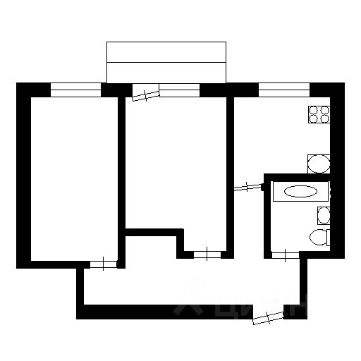 Продажа 2-комн квартиры на вторичном рынке Орехово-Зуево, улица Гагарина,  д. 16