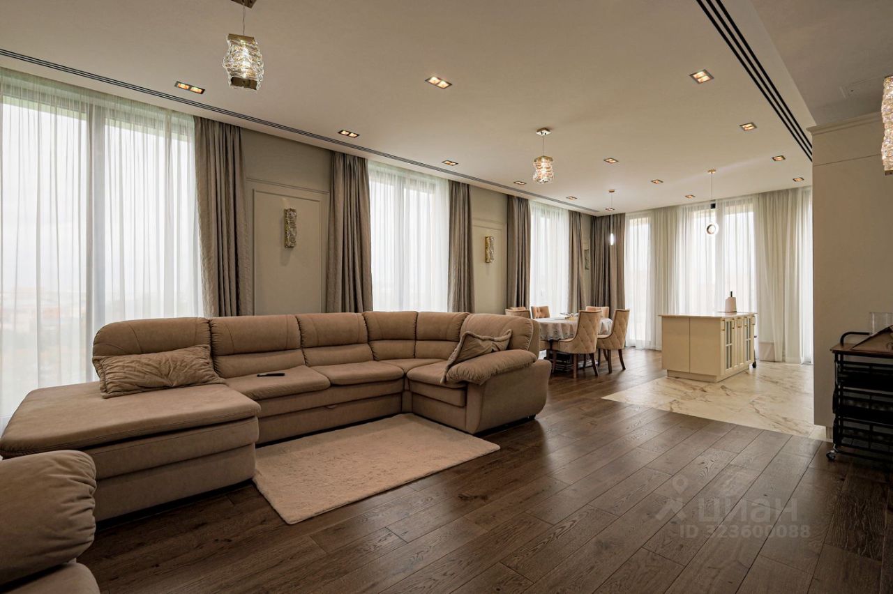 Аренда 4-комн квартиры на вторичном рынке Олсуфьевский переулок, 9к1