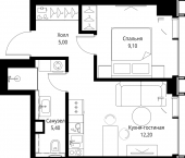 Продать Квартиры в новостройке Москва г., Верейская ул.   Indigo 5