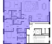 Продать Квартиры вторичка Богоявленский переулок  8 с1 