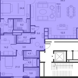 Продажа 4-комн квартиры на вторичном рынке Богоявленский переулок,  д. 8 с1