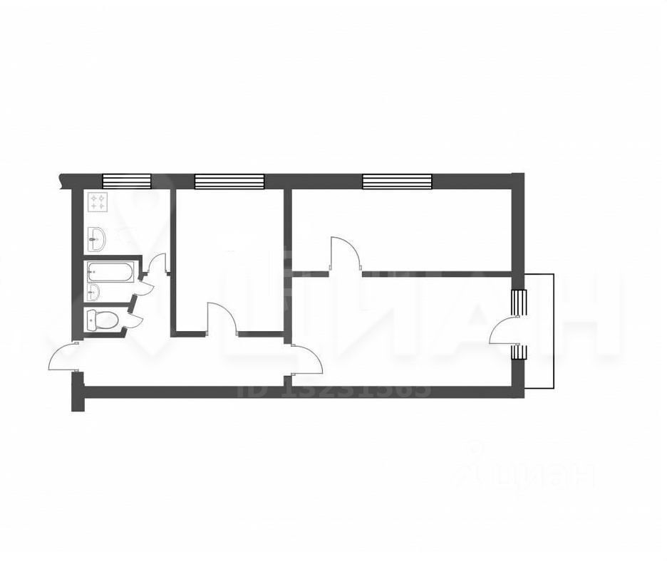 Продажа 3-комн квартиры на вторичном рынке Шатура, Школьная улица, 19