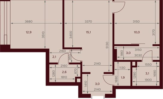 Продажа 2-комн квартиры в новостройке улица Серпуховский Вал,  д. вл7