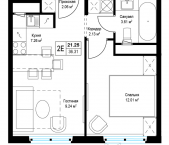 Продать Квартиры в новостройке Сапроново д., Купелинка мкр.   Левитан