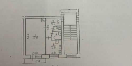 1-комн квартира Науки пр-кт,  д. 43