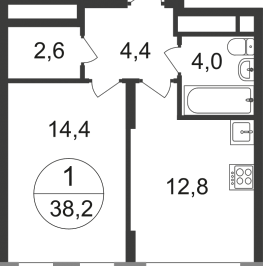 Продажа 1-комн квартиры в новостройке Рассказовка д., Бориса Пастернака ул., к. 17.1 Продажа 1-комн квартиры в новостройке Рассказовка д., Бориса Пастернака ул., к. 17.1