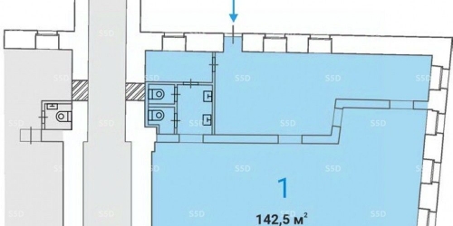 Торговое помещение Никитская М. ул,  д. 8/1