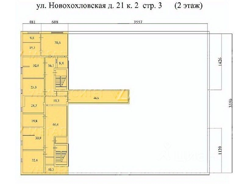Аренда склада ул Новохохловская,  д. 21,  к. 2 стр 3