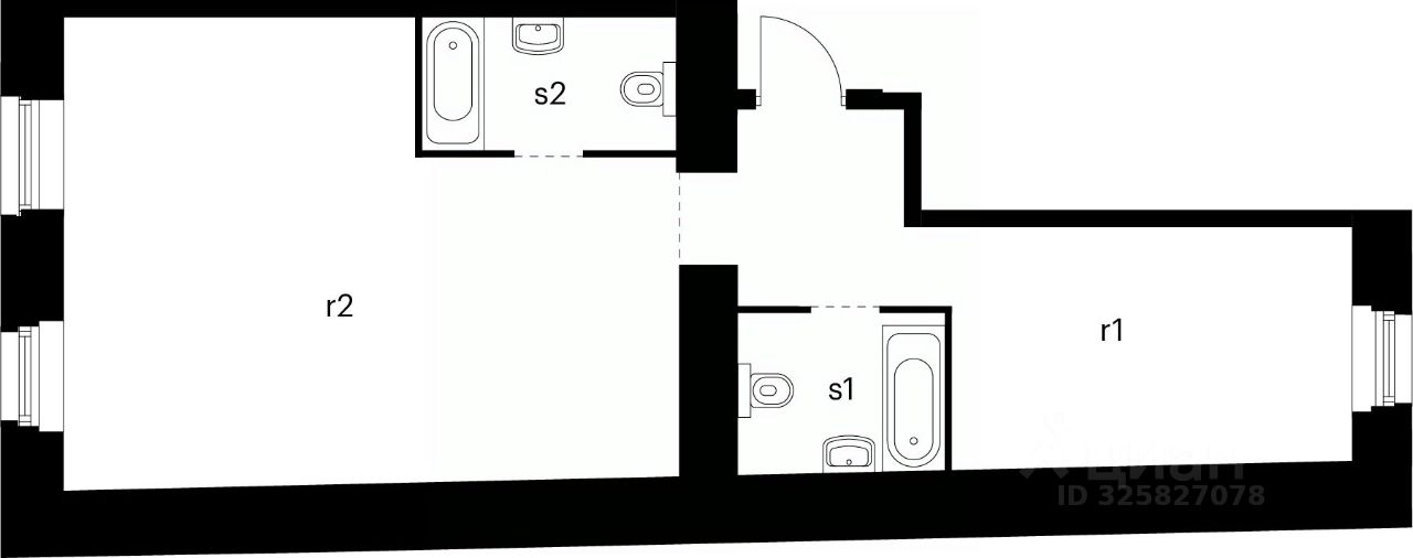 Продажа 2-комн квартиры на вторичном рынке Кантемировская улица, 11Р