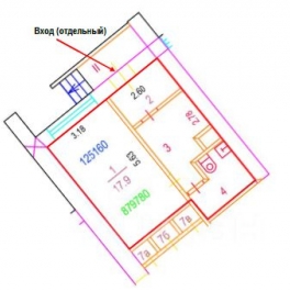Продажа ПСН улица Короленко,  д. 2 к7