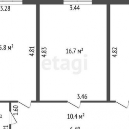 Продажа 2-комн квартиры на вторичном рынке Шушары п, Новгородский пр-кт