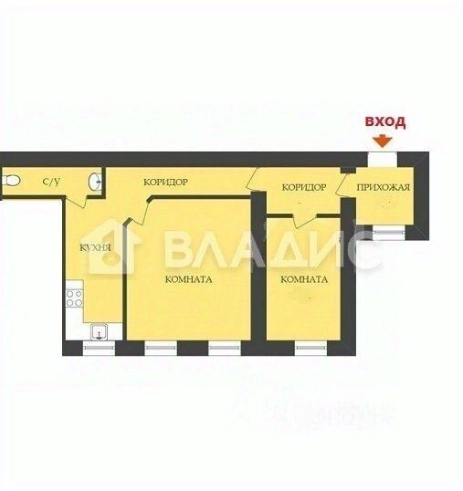 Продажа 2-комн квартиры на вторичном рынке Саперный переулок, 16/36