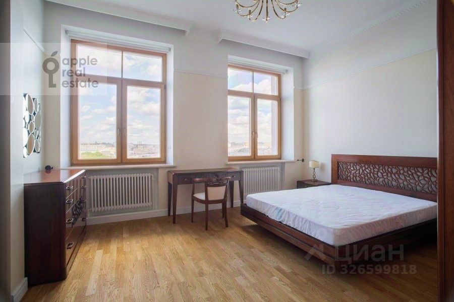 Аренда 3-комн квартиры на вторичном рынке улица Серафимовича, 2