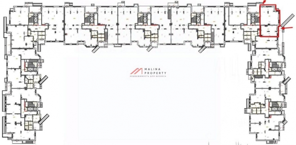 Продажа торгового помещения Звенигород г, Восточный мкр,  д. 2