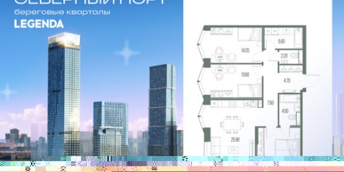 3-комн квартира Юрия Гагарина пр-кт,  д. 77