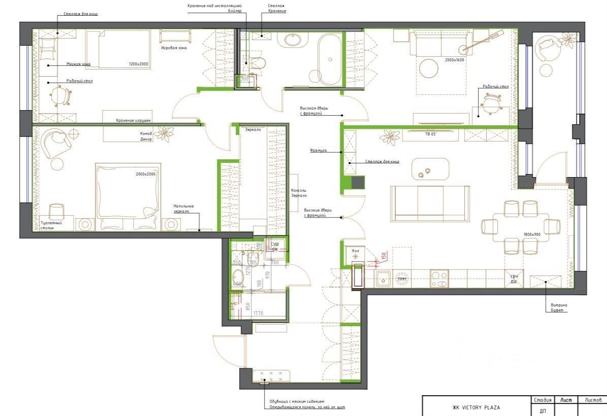 Продажа 3-комн квартиры на вторичном рынке улица Гастелло, 7