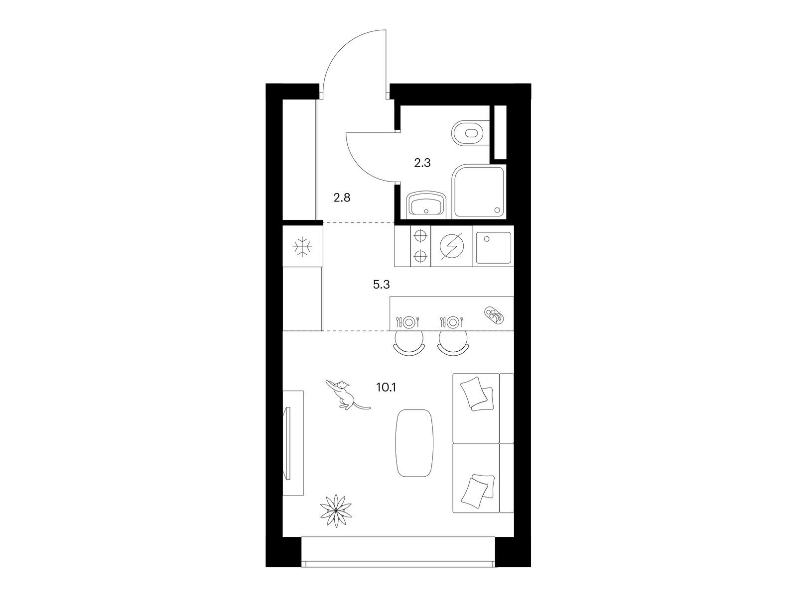 Продать Квартиры в новостройке Мичуринский Парк, корп. 4.3   