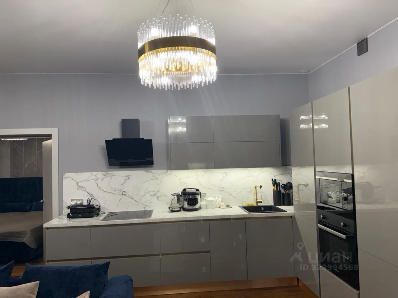 Аренда 2-комн квартиры на вторичном рынке Новоивановское пгт, улица Овражная, 47А