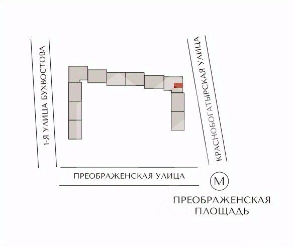 Продажа торгового помещения Бухвостова 1-я ул,  д. 2,  к. 3