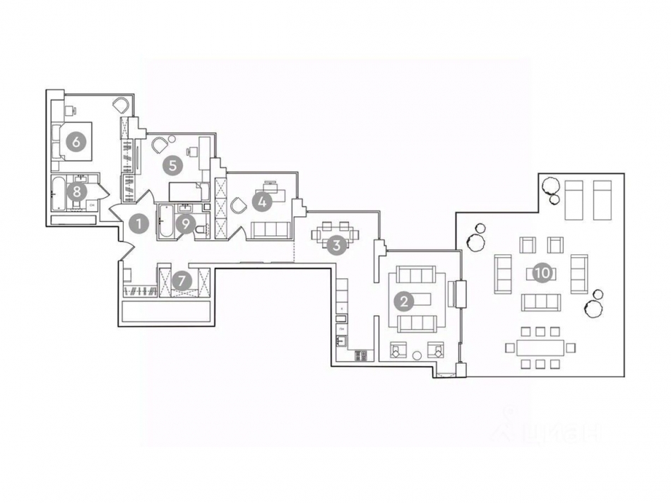Продажа офиса проспект Академика Сахарова,  д. 7