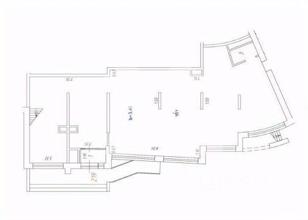 Продажа торгового помещения Красногорск г, Павшинский б-р,  д. 34