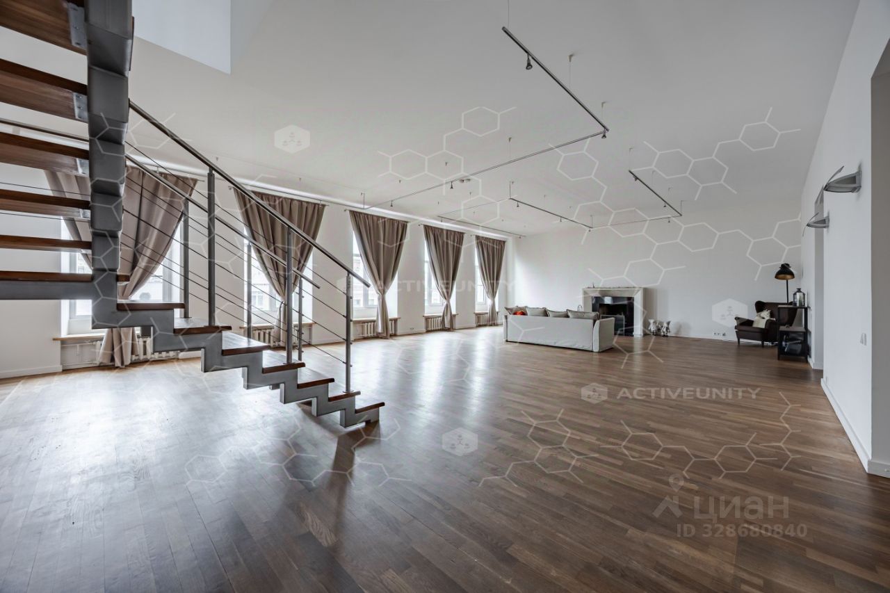 Аренда 5-комн квартиры на вторичном рынке Фурштатская улица, 50