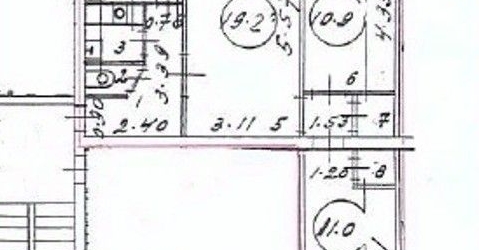 3-комн квартира улица Шателена, 8