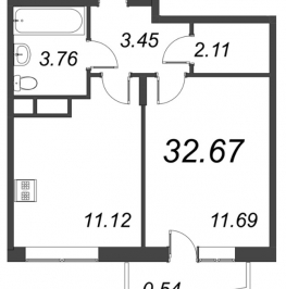Продажа 1-комн квартиры в новостройке Сертолово г., Дмитрия Кожемякина ул., к. 2 Продажа 1-комн квартиры в новостройке Сертолово г., Дмитрия Кожемякина ул., к. 2