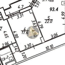 Продажа 2-комн квартиры на вторичном рынке улица Руднева,  д. 16