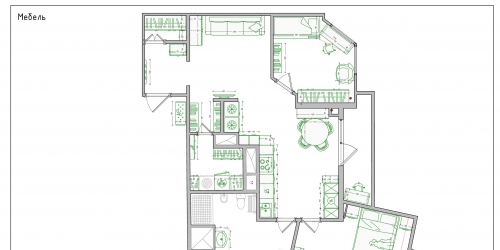 2-комн квартира Академика Виноградова улица,  д. 1
