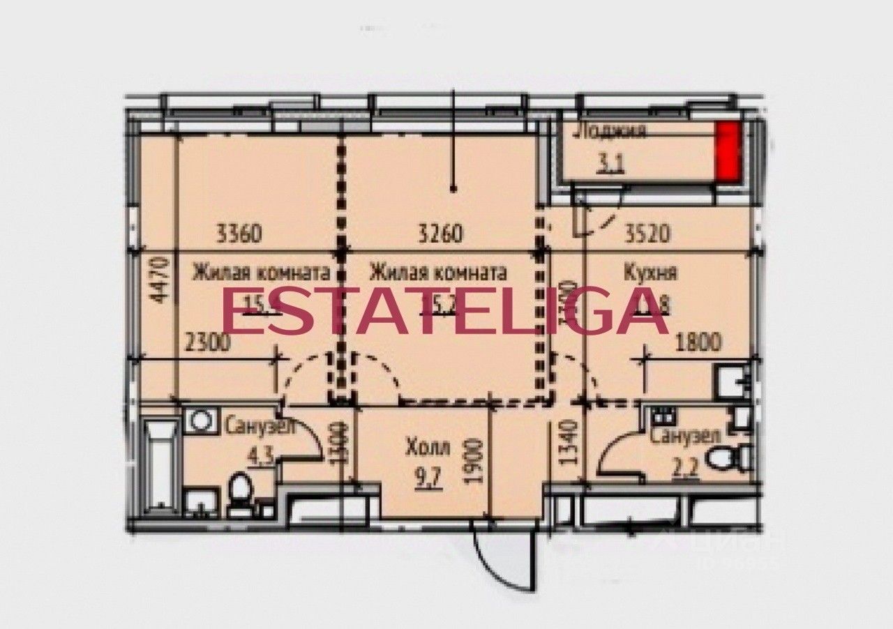Продажа 2-комн квартиры на вторичном рынке проспект Лихачева, 10к4