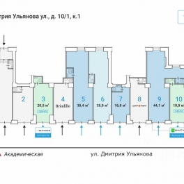 Продажа торгового помещения улица Дмитрия Ульянова Продажа торгового помещения улица Дмитрия Ульянова
