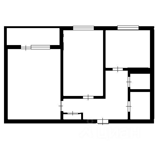 Продажа 2-комн квартиры на вторичном рынке Тихвин, Школьная улица, 31
