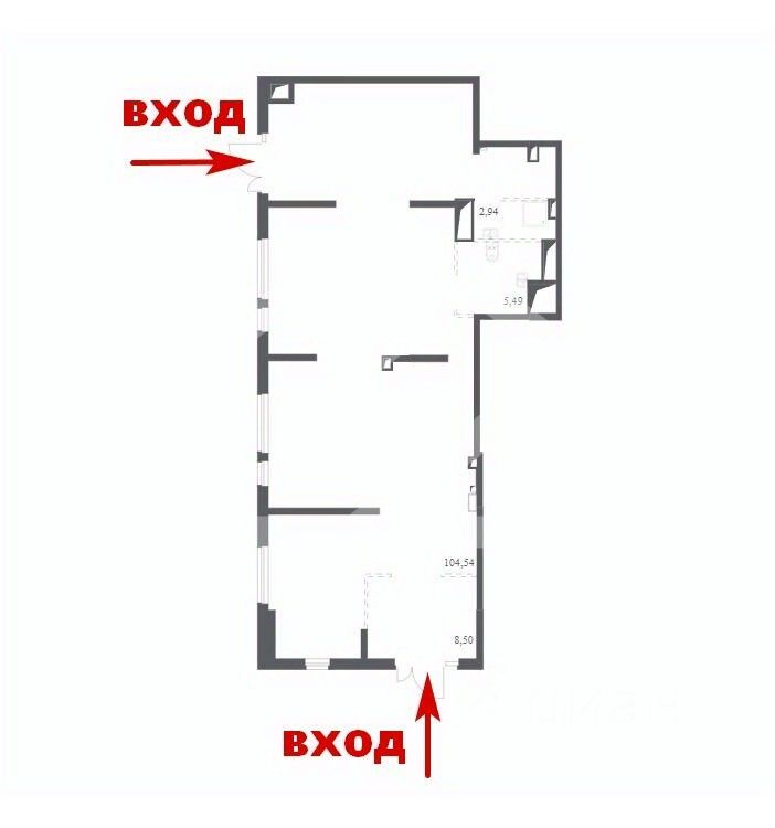 Аренда торгового помещения Любучанский пер,  д. 1,  к. 3