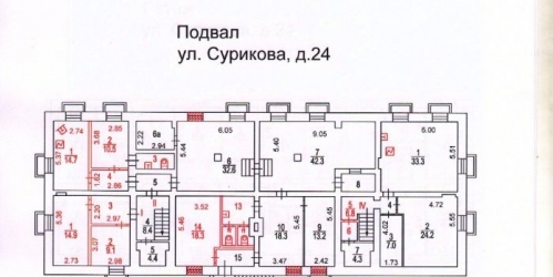 Отдельное здание улица Сурикова,  д. 24