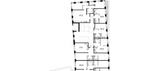 3-комн квартира , ул. Маршала Бирюзова, влд. 1