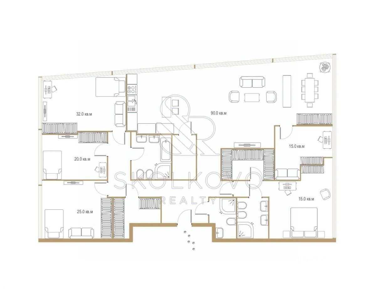 Продажа 6-комн квартиры на вторичном рынке улица Климашкина, 17С2