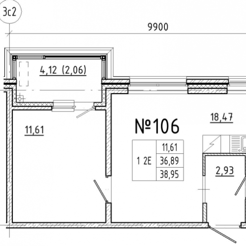 1-комн квартира Санкт-Петербург г., Новгородская ул.,  к. 1